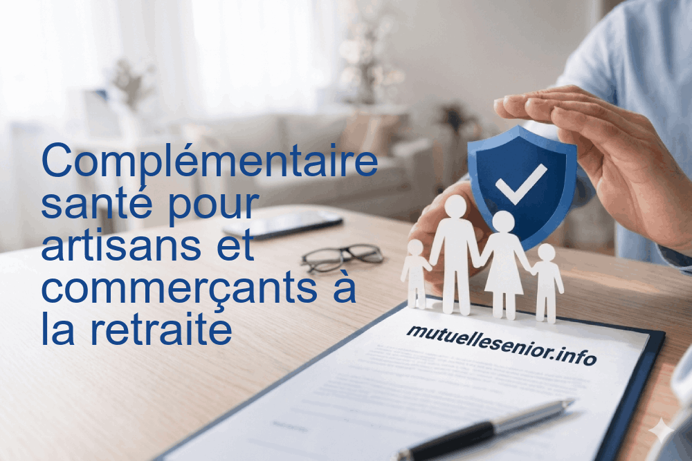 Complémentaire santé pour artisans et commerçants à la retraite