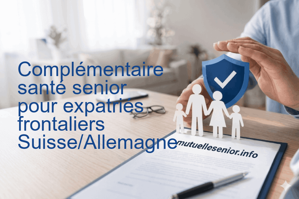 Complémentaire santé senior pour expatriés frontaliers Suisse/Allemagne
