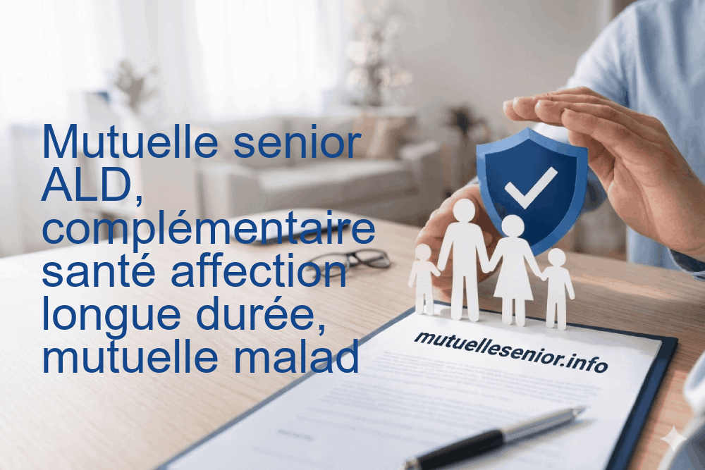 Mutuelle senior ALD, complémentaire santé affection longue durée, mutuelle maladie chronique senior