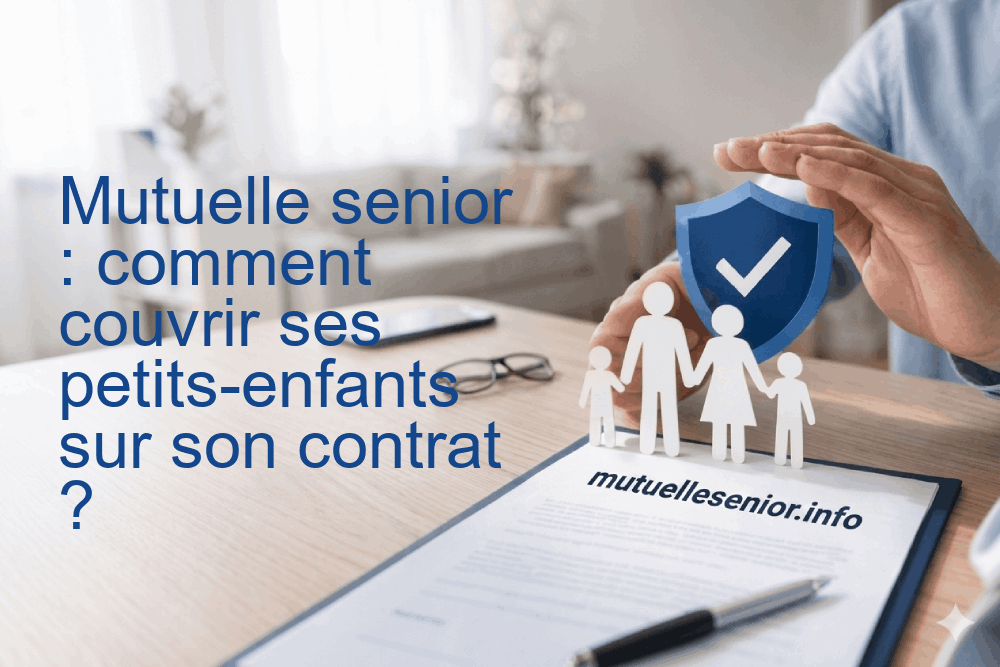 Mutuelle senior : comment couvrir ses petits-enfants sur son contrat ?