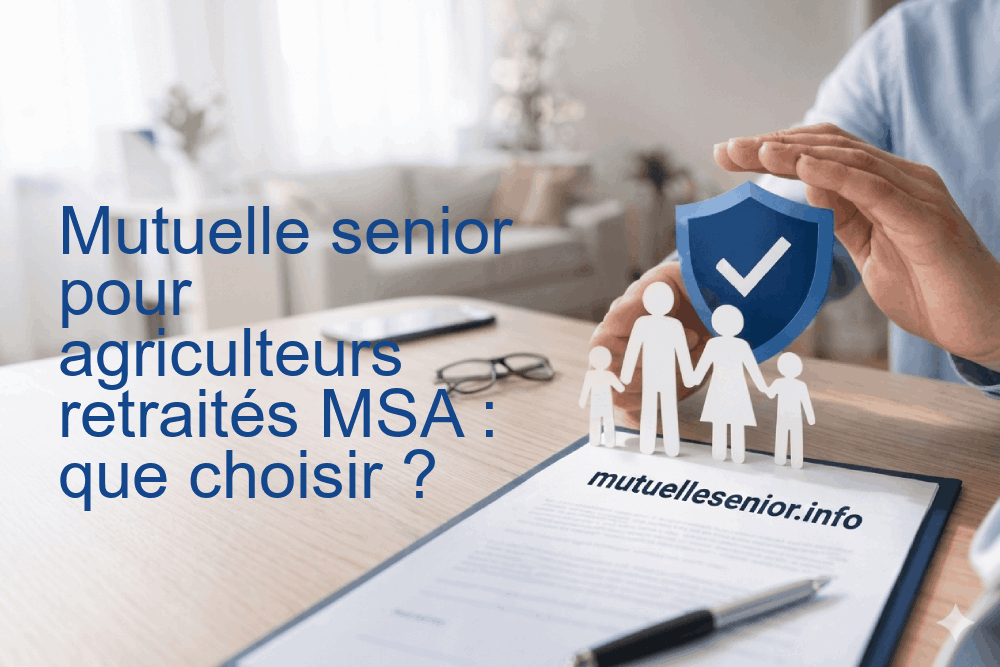 Mutuelle senior pour agriculteurs retraités MSA : que choisir ?