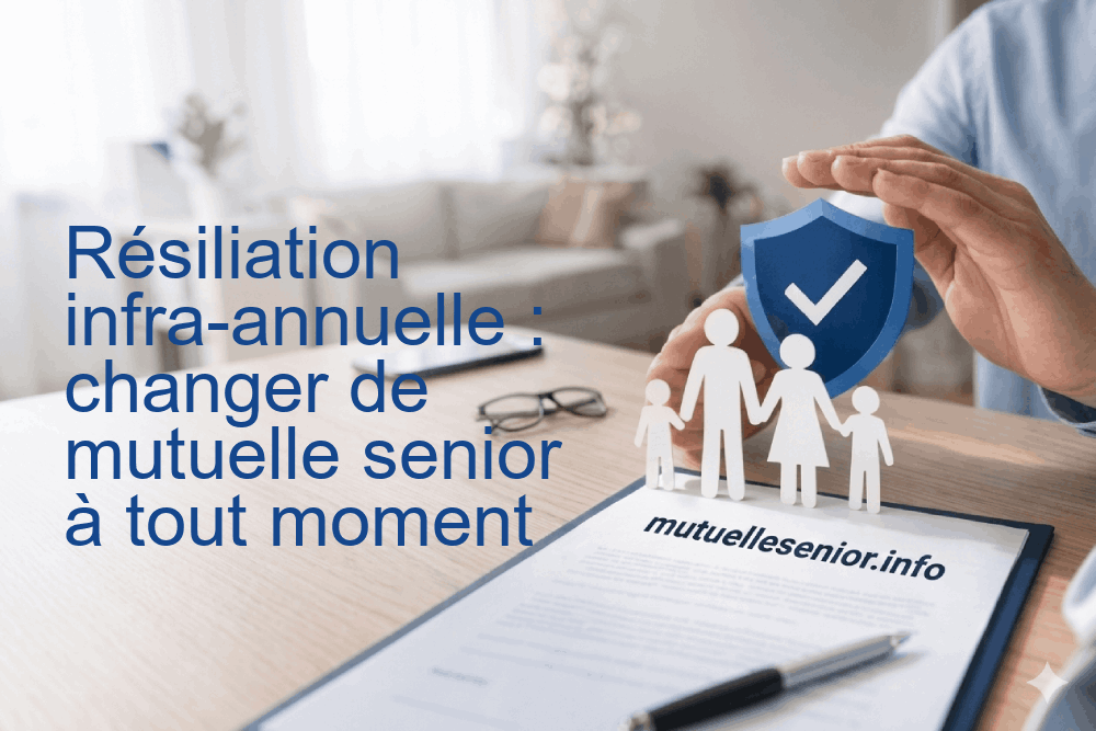 Résiliation infra-annuelle : changer de mutuelle senior à tout moment